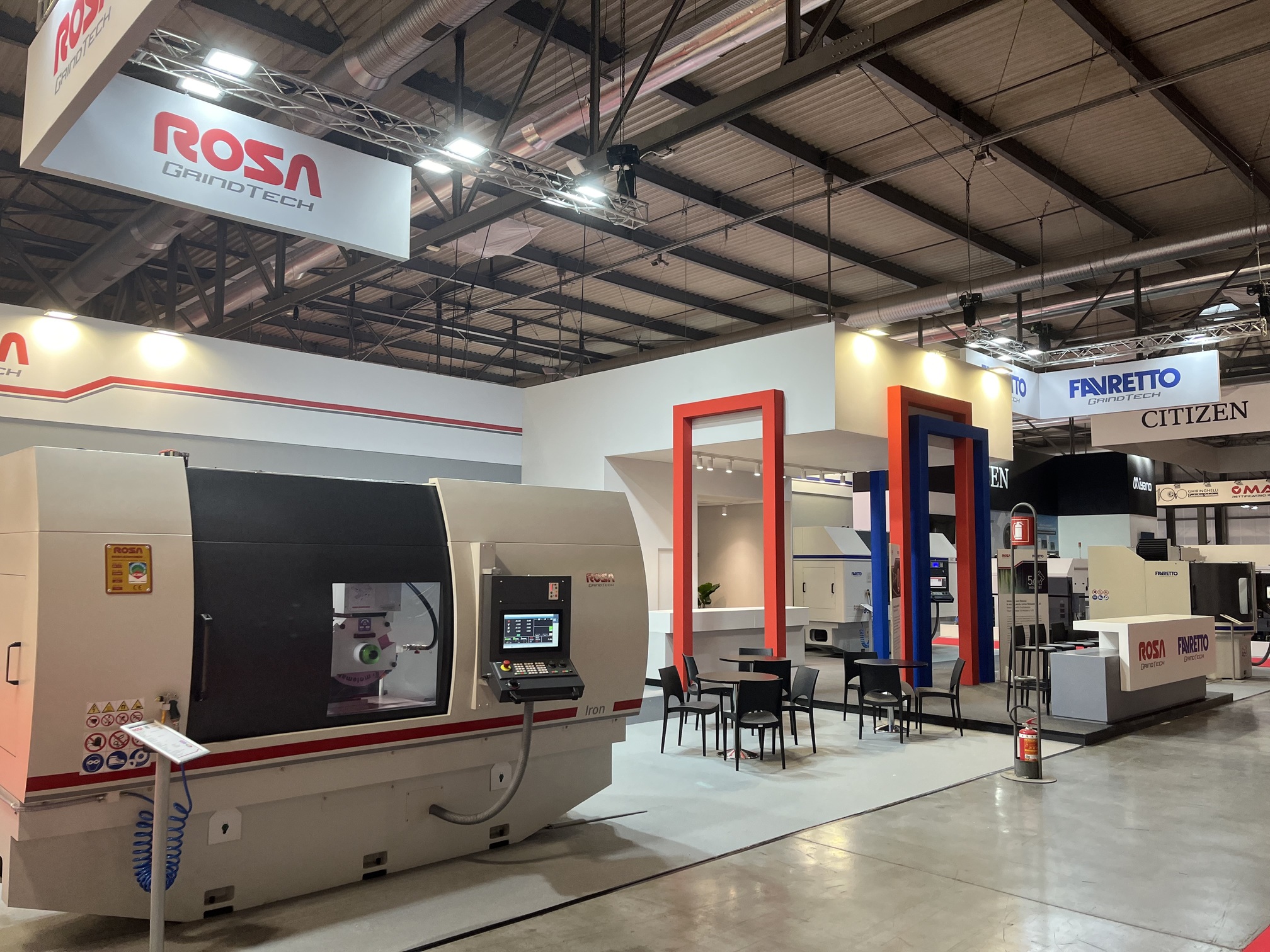 Rosa machine on display at BI-MU 2024, delivering energy-saving solutions