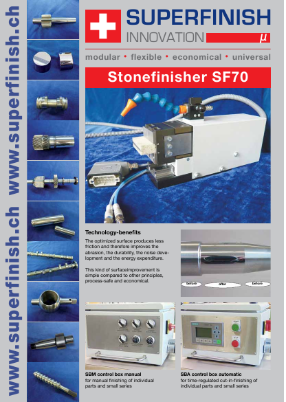 SF70 Stone Finisher Thielenhaus Superfinishing
