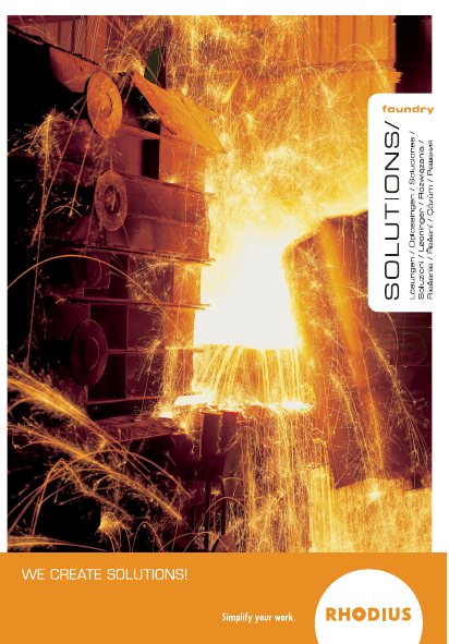 RHODIUS Foundry Solutions brochure