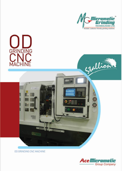 Micromatic CNC Stallion Series Cylindrical Grinding Machines Brochure